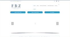 Desktop Screenshot of fbzcpa.com